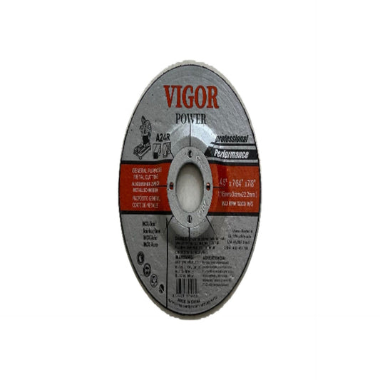Disco de Corte para Metal Vigor Power 4.5" (115mm)